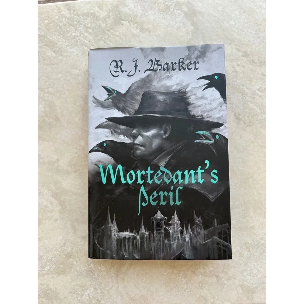 Mortedant's Peril R.J. Barker FairyLoot Exclusive Signed Edition Sprayed Edges